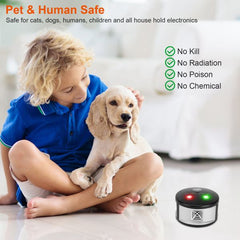 360° Ultrasonic Pest Repeller - Electronic Plug-in Mouse Chaser for Effective Indoor Pest Control Doba