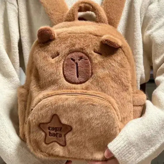 Capybara Plush Little Backpack Buyers Bargain Club