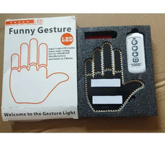 Car Finger Lights Gesture Light Car Multifunction Warning Light Buyers Bargain Club