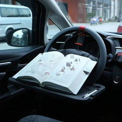Car Portable Dining Table Car Steering Wheel Tray Buyers Bargain Club