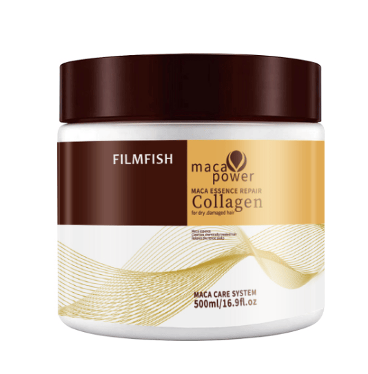 Collagen Hair Treatment Deep Repair Conditioning Argan Oil Collagen Hair Mask Essence for Dry Damaged Hair Doba