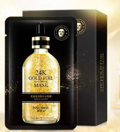 Gold Face Mask Moisturizing Sheet Buyers Bargain Club