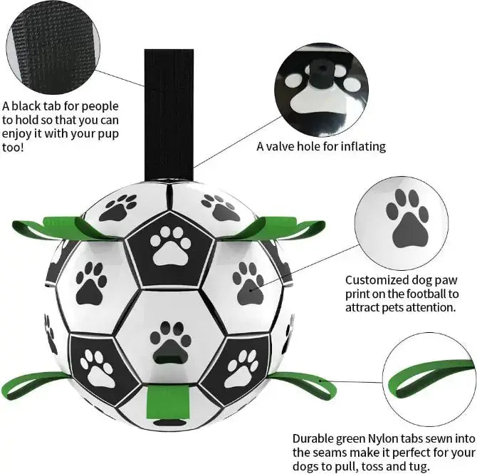 Interactive Dog Toy Football Buyers Bargain Club