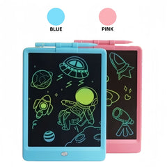 LCD Drawing Tablet for Kids - Erasable Cartoon Painting Board for Fun Learning Doba