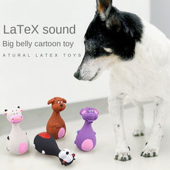 Latex Sound Toys for Dogs - Cartoon Dog Toy Doba