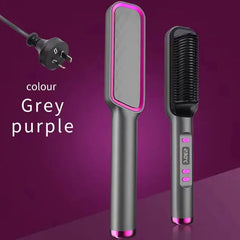 Multifunction Electric Hair Straightening Comb Buyers Bargain Club