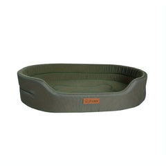 Orthopedic Dog Bed for Medium Dogs – Ultra-Comfortable Pet Couch with Removable Washable Cover, Waterproof Lining & Non-Skid Bottom, Grey Doba