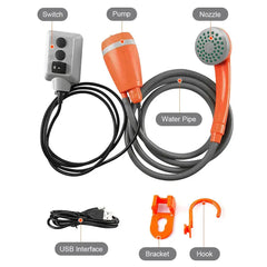 Rechargeable Outdoor Shower - Buyers Bargain Club