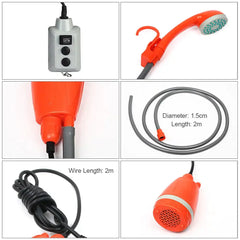 Rechargeable Outdoor Shower - Buyers Bargain Club