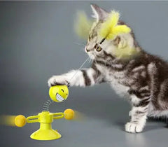 Rotating Cat Windmill Toy Buyers Bargain Club