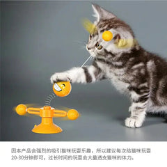 Rotating Cat Windmill Toy Buyers Bargain Club