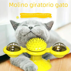 Rotating Cat Windmill Toy Buyers Bargain Club