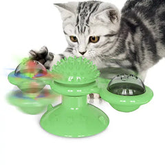 Rotating Cat Windmill Toy Buyers Bargain Club