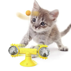 Rotating Cat Windmill Toy Buyers Bargain Club