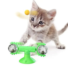 Rotating Cat Windmill Toy Buyers Bargain Club