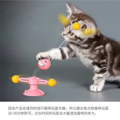 Rotating Cat Windmill Toy Buyers Bargain Club