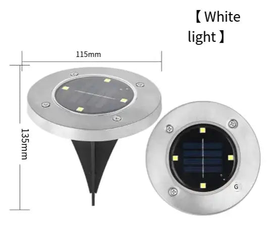 Solar Powered Ground Lights Buyers Bargain Club