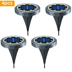 Solar Powered Ground Lights Buyers Bargain Club
