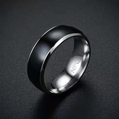 Steel Ring Smart Access Card Bus Pass Metro Card Stainless Steel Loop Doba
