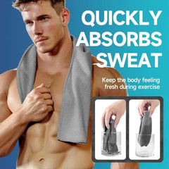 Superfiber Ice Towel Neck- 4 Packs Doba