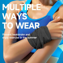 Superfiber Ice Towel Neck- 4 Packs Doba