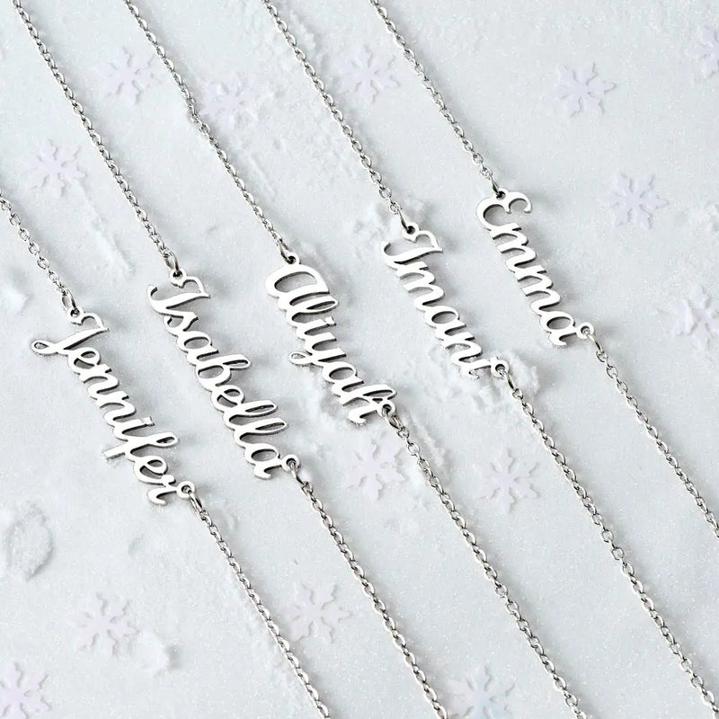 The Original Personalized Name Necklace ShineOn Fulfillment