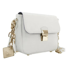 Tiny Leather Handbag -White (Option 2) Buyers Bargain Club