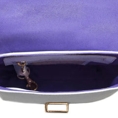 Tiny Leather Handbag -White (Option 2) Buyers Bargain Club
