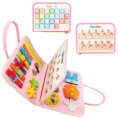 Toddler's Montessori Educational Busy Board Zendrop