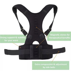Unisex Back Brace Posture Corrector (Order A Size Up) Doba