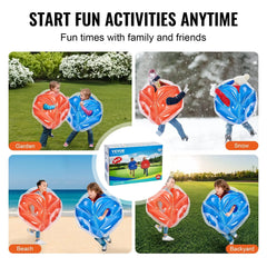 VEVOR Inflatable Bumper Balls 2-Pack, 2FT/0.6M Doba