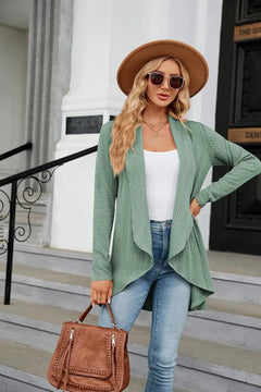 Women's cardigan long sleeved sweater Doba
