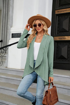 Women's cardigan long sleeved sweater Doba