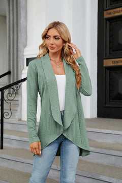 Women's cardigan long sleeved sweater Doba