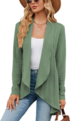 Women's cardigan long sleeved sweater Doba