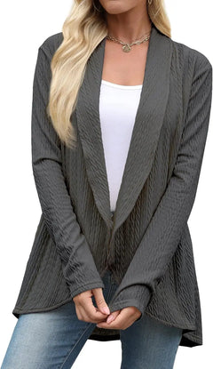 Women's cardigan long sleeved sweater Doba