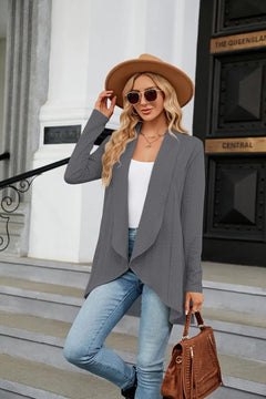 Women's cardigan long sleeved sweater Doba