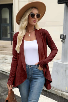 Women's cardigan long sleeved sweater Doba