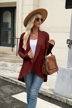 Women's cardigan long sleeved sweater Doba