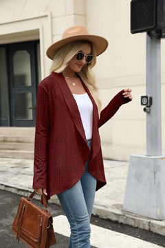 Women's cardigan long sleeved sweater Doba