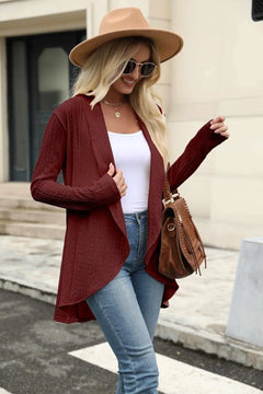 Women's cardigan long sleeved sweater Doba