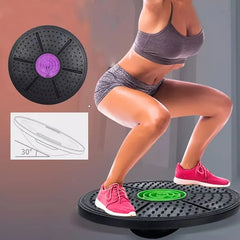 Yoga Balance Board Disc Stability, Round Plates, Exercise Trainer For Sports ,Waist Wriggling ,Fitness Balance Board-C, Exercise Equipment For Weight Loss Doba